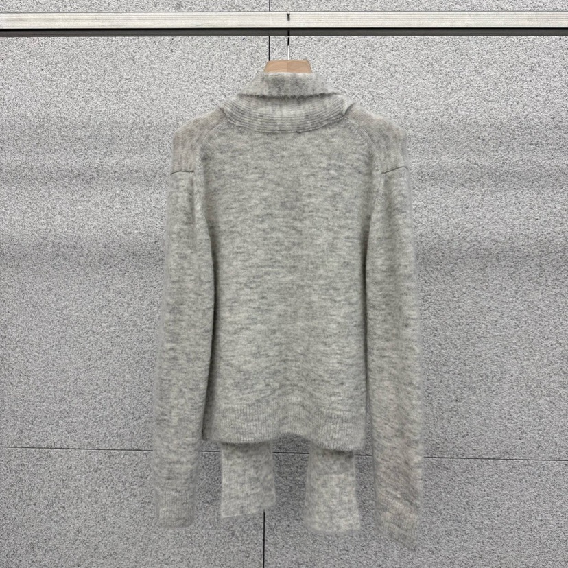 AT THE BAGEL韓國代購㊣女裝新款職業推薦真品毛衣含圍巾AT THE BAGEL毛衣