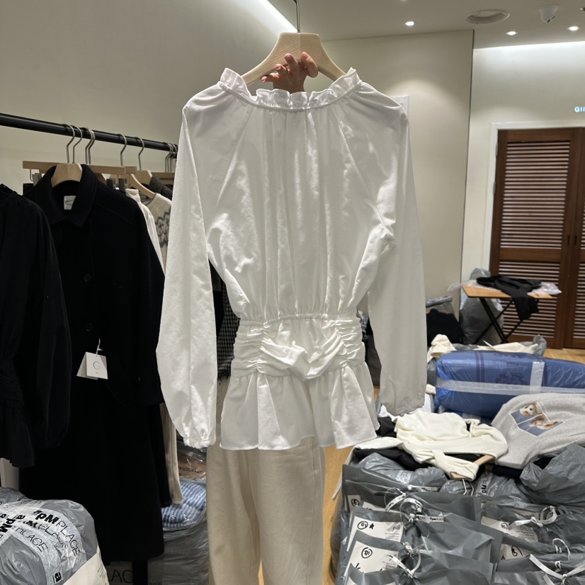 GILLI東大門㊣實拍女士新品推薦休閑熱賣時尚襯衫蕾絲衫燈心絨GILLI襯衫/蕾絲衫