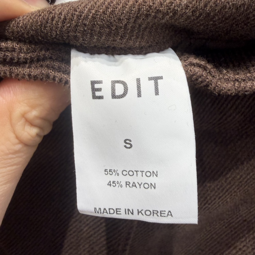 EDIT東大門㊣代購女士新款真品推薦熱賣人氣時尚25秋冬休閑褲EDIT休閑褲