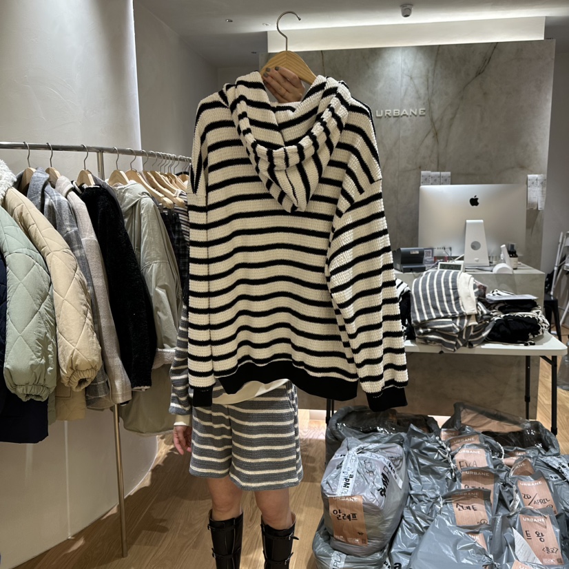URBANE-P韓國代購㊣女士新款熱賣休閑時尚人氣真品推薦衛衣URBANE-P衛衣