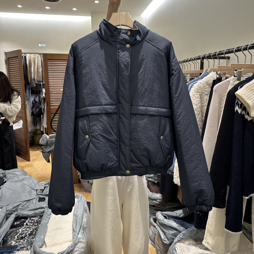 GILLI東大門㊣代購女裝新品25秋冬休閑時尚熱賣真品短款棉服棉GILLI短款棉服圖色2