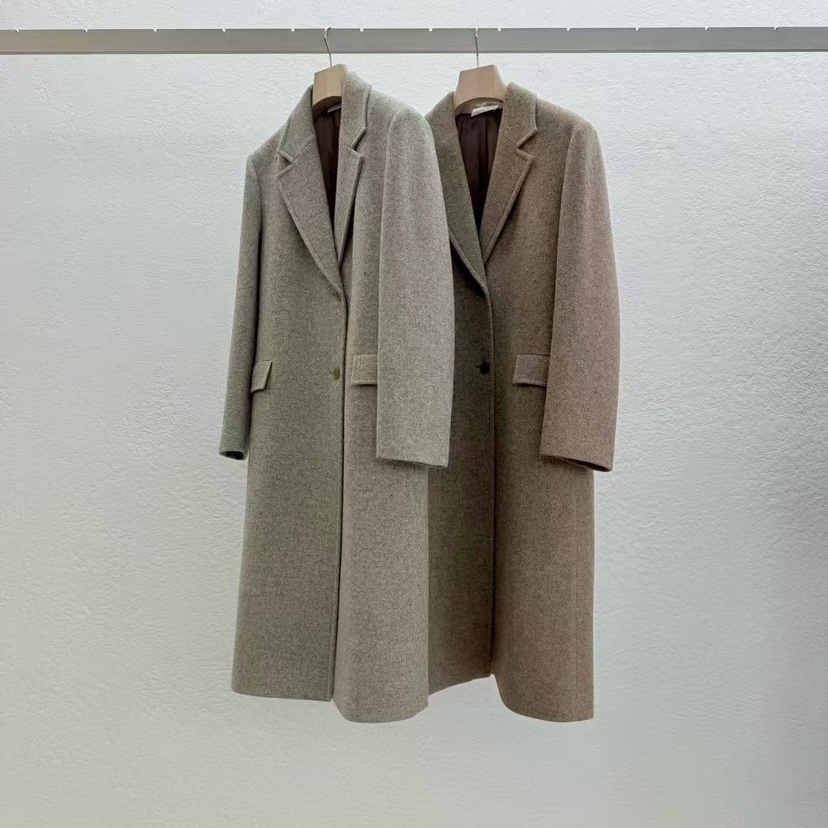 STATEMENT東大門㊣實拍女士新品休閑時尚推薦真品中長款大衣STATEMENT中長款大衣