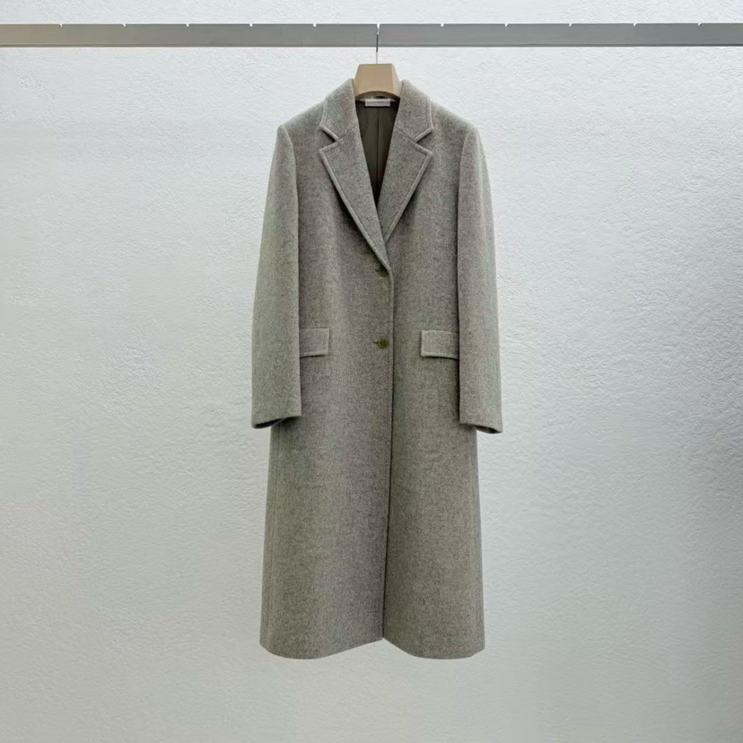 STATEMENT東大門㊣實拍女士新品休閑時尚推薦真品中長款大衣STATEMENT中長款大衣圖色2