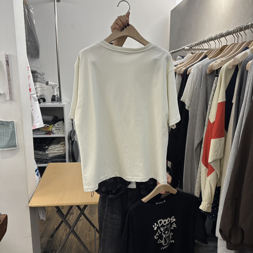 MOSAIC東大門㊣代購女士新品推薦人氣25秋冬熱賣時尚休閑T恤MOSAICT恤