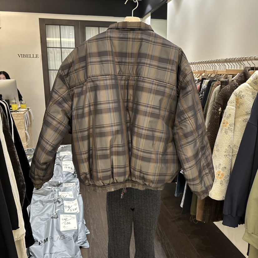 VIBELLE東大門㊣直郵女士新品推薦人氣職業休閑真品短款棉服棉VIBELLE短款棉服