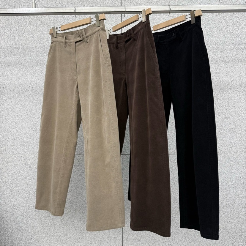 AT THE BAGEL韓國代購㊣女士新款休閑熱賣25秋冬職業休閑褲AT THE BAGEL休閑褲