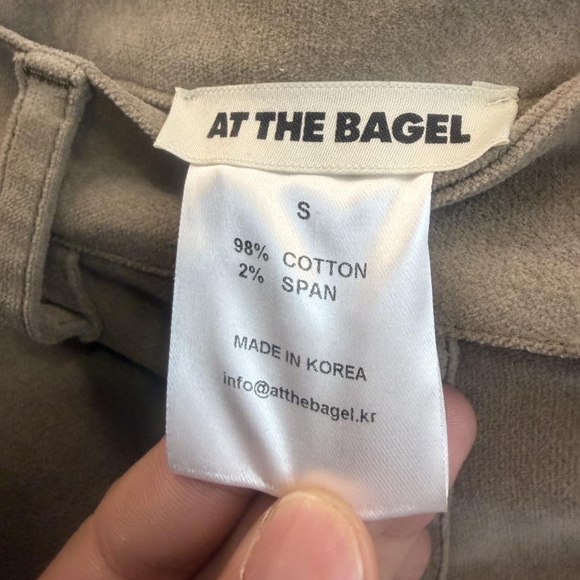 AT THE BAGEL韓國代購㊣女士新款休閑熱賣25秋冬職業休閑褲AT THE BAGEL休閑褲