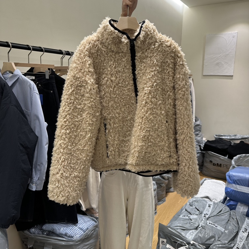 GILLI東大門㊣代購女裝新款推薦熱賣休閑人氣職業25秋冬夾克毛皮GILLI夾克圖色2