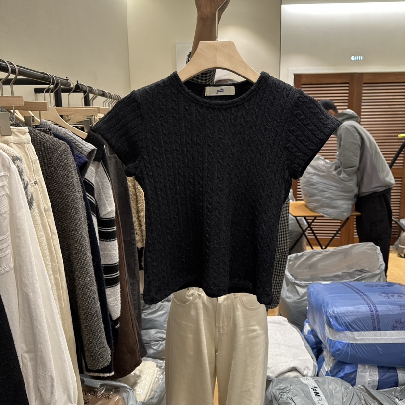 GILLI東大門㊣實拍女士新品時尚休閑熱賣職業真品推薦針織衫GILLI針織衫圖色4