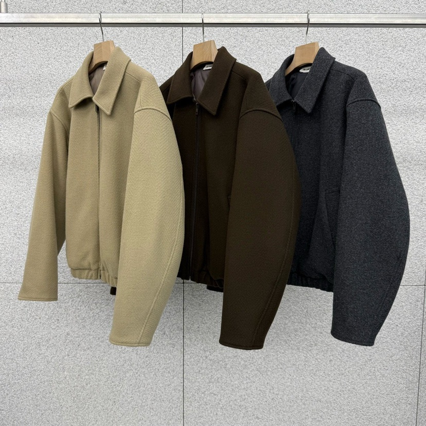 AT THE BAGEL韓國代購㊣女裝新品時尚25秋冬職業熱賣夾克AT THE BAGEL夾克