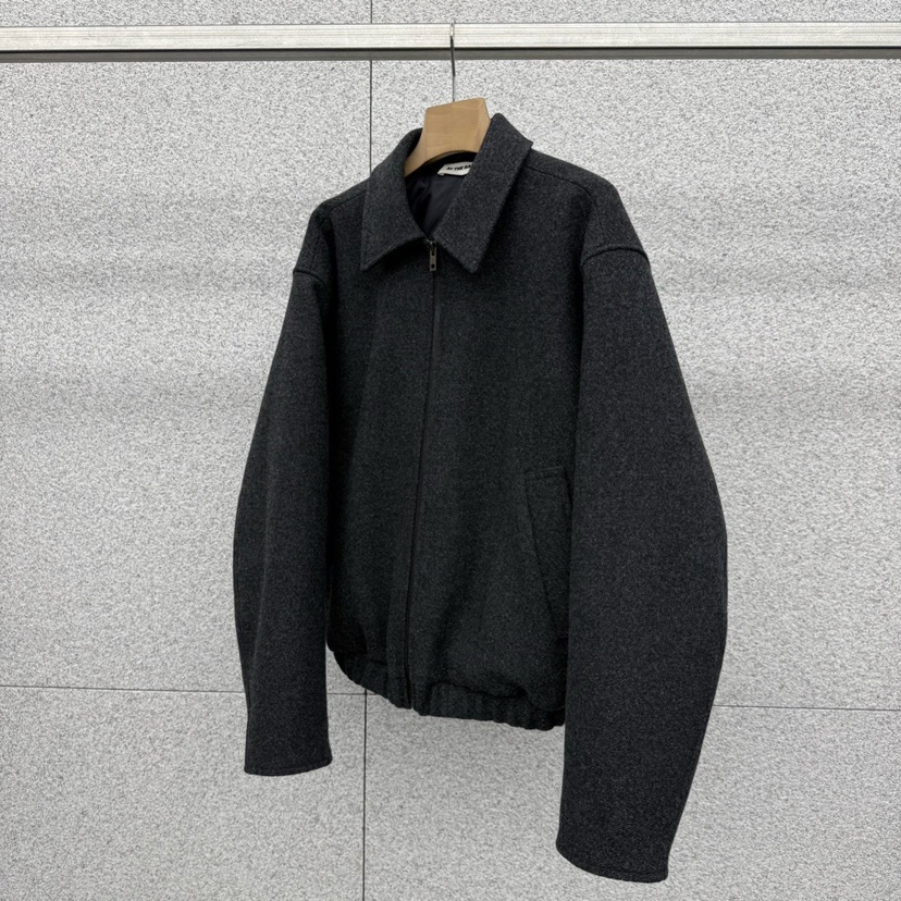 AT THE BAGEL韓國代購㊣女裝新品時尚25秋冬職業熱賣夾克AT THE BAGEL夾克圖色3墨色