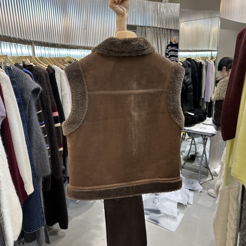 ALEGRE東大門㊣直郵女裝新款時尚熱賣人氣職業真品休閑馬甲ALEGRE馬甲