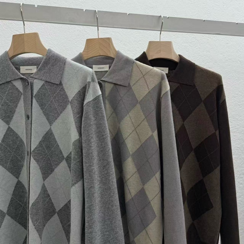 STATEMENT東大門㊣實拍女士新品25秋冬休閑時尚真品推薦針織衫STATEMENT針織衫