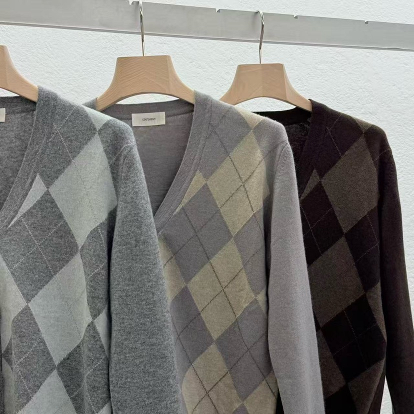 STATEMENT韓國直郵㊣女裝新款職業人氣休閑時尚推薦真品針織衫STATEMENT針織衫