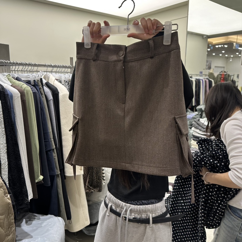 BENE東大門㊣實拍女裝新款真品人氣職業時尚25秋冬熱賣裙褲BENE裙褲