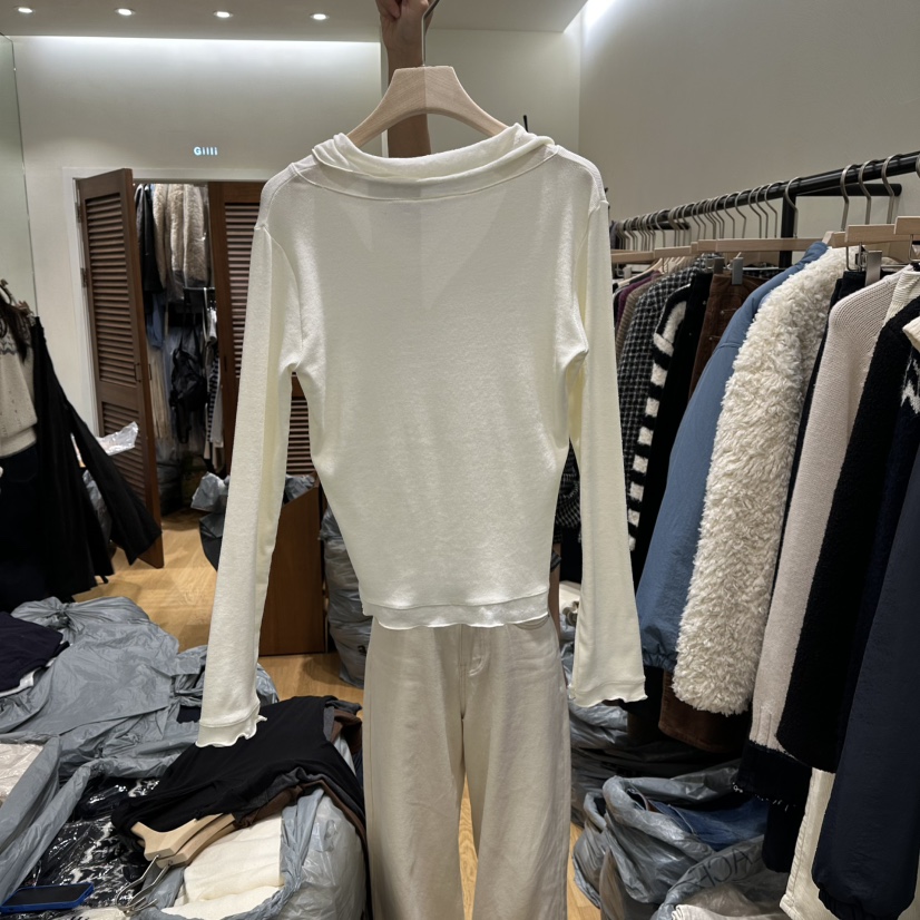 GILLI東大門㊣代購女士新款推薦時尚職業熱賣長袖T恤安哥拉GILLI長袖T恤