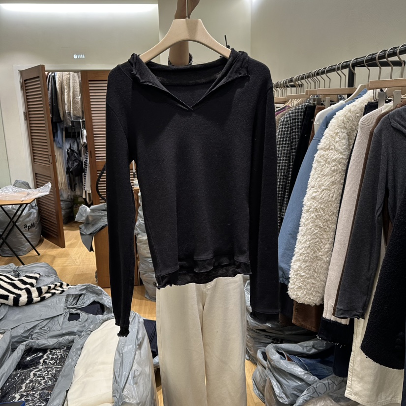 GILLI東大門㊣代購女士新款推薦時尚職業熱賣長袖T恤安哥拉GILLI長袖T恤圖色4