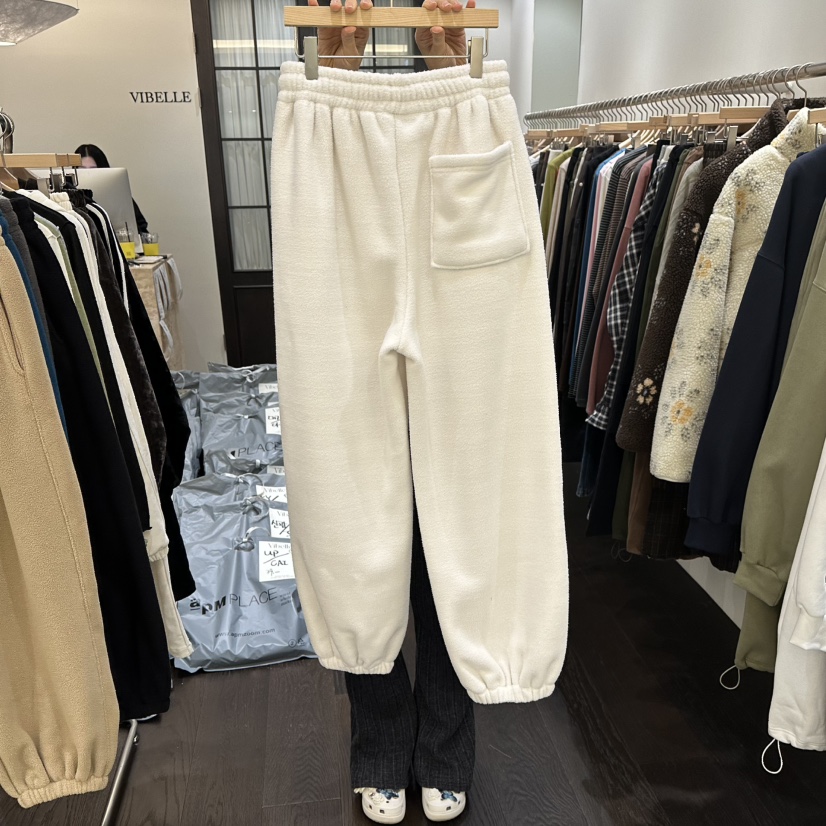 VIBELLE韓國代購㊣女裝新品推薦熱賣25秋冬真品時尚職業休閑褲VIBELLE休閑褲