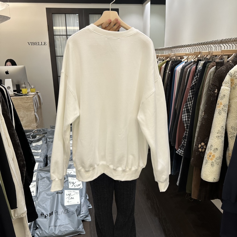 VIBELLE東大門㊣代購女士新款熱賣真品時尚休閑職業衛衣加絨VIBELLE衛衣