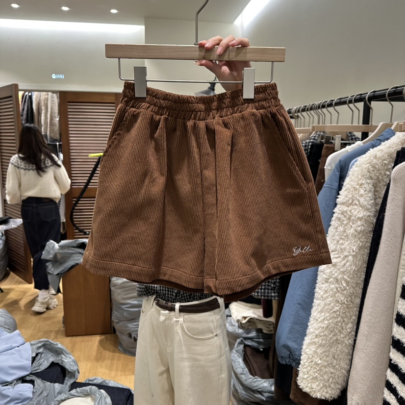GILLI韓國直郵㊣女裝新品推薦25秋冬時尚人氣休閑職業熱賣短褲GILLI短褲圖色2