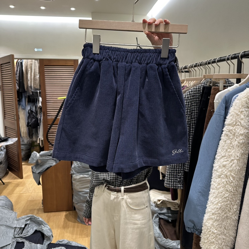 GILLI韓國直郵㊣女裝新品推薦25秋冬時尚人氣休閑職業熱賣短褲GILLI短褲圖色3
