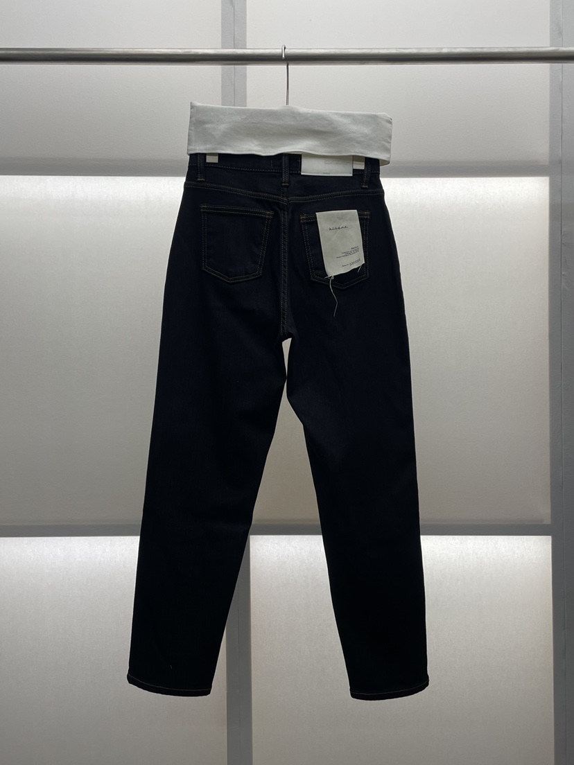 MILUI東大門㊣代購女士新品休閑人氣職業真品25秋冬時尚牛仔褲MILUI牛仔褲