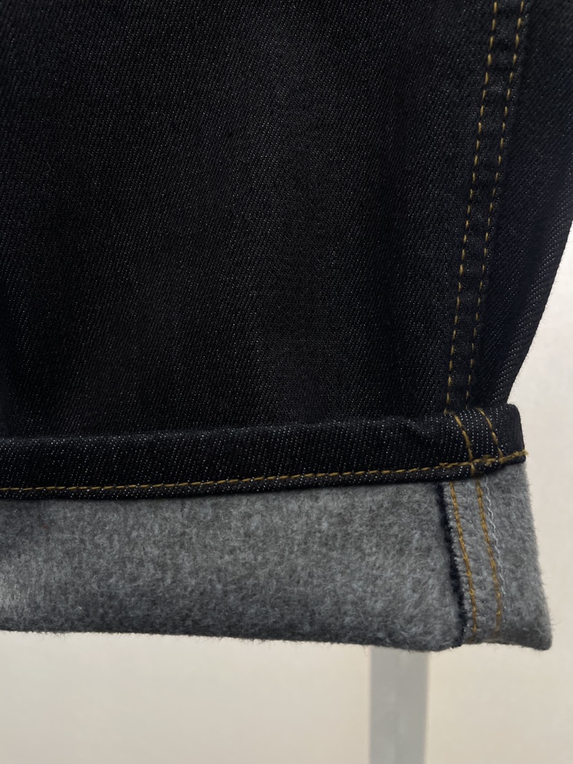 MILUI東大門㊣代購女士新品休閑人氣職業真品25秋冬時尚牛仔褲MILUI牛仔褲