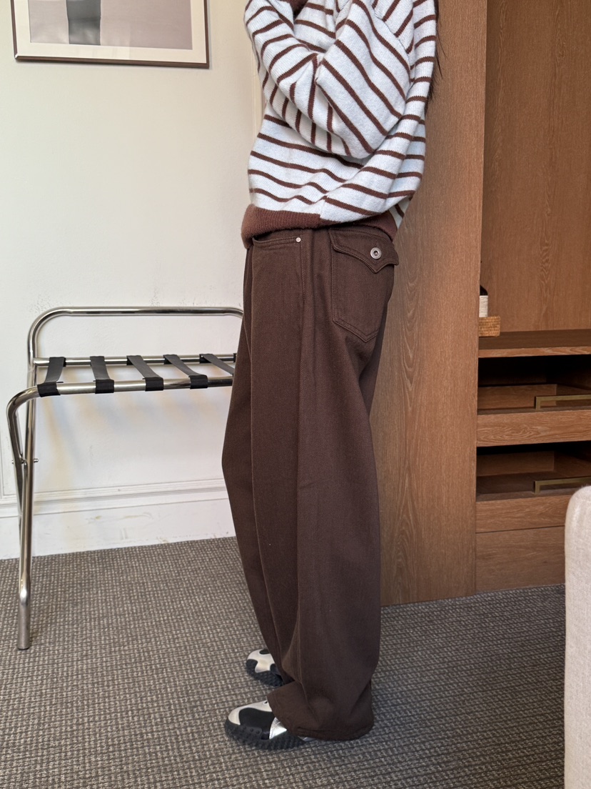 EOMPIT韓國直郵㊣女裝新品職業推薦時尚人氣熱賣真品牛仔褲EOMPIT牛仔褲