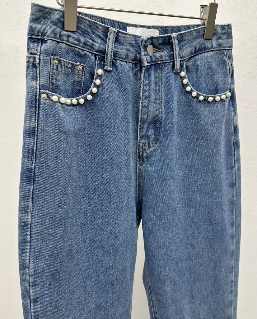 RE:FRESH-L韓國代購㊣女裝新款職業人氣真品25秋冬熱賣牛仔褲RE:FRESH牛仔褲