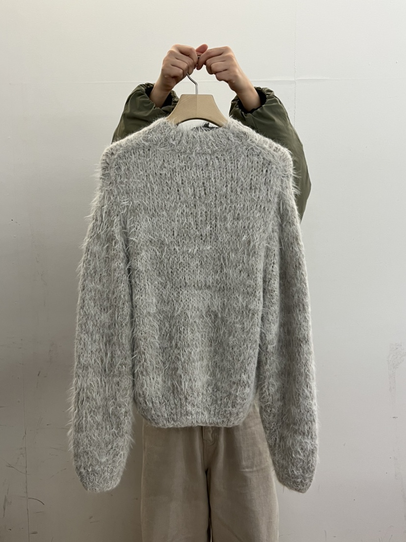 TAUPE韓國代購㊣女裝新款人氣真品職業休閑推薦25秋冬針織衫TAUPE針織衫