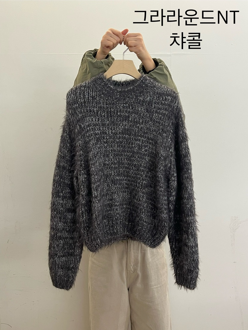 TAUPE韓國代購㊣女裝新款人氣真品職業休閑推薦25秋冬針織衫TAUPE針織衫圖色2