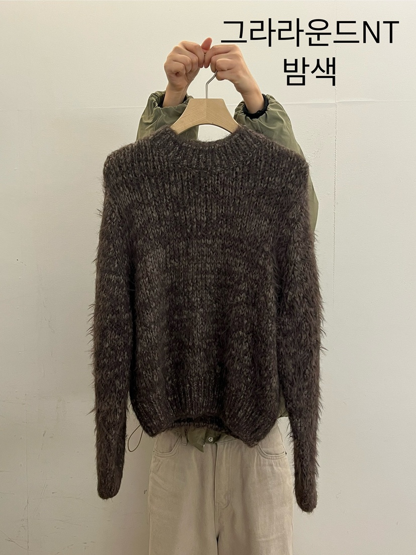 TAUPE韓國代購㊣女裝新款人氣真品職業休閑推薦25秋冬針織衫TAUPE針織衫圖色3