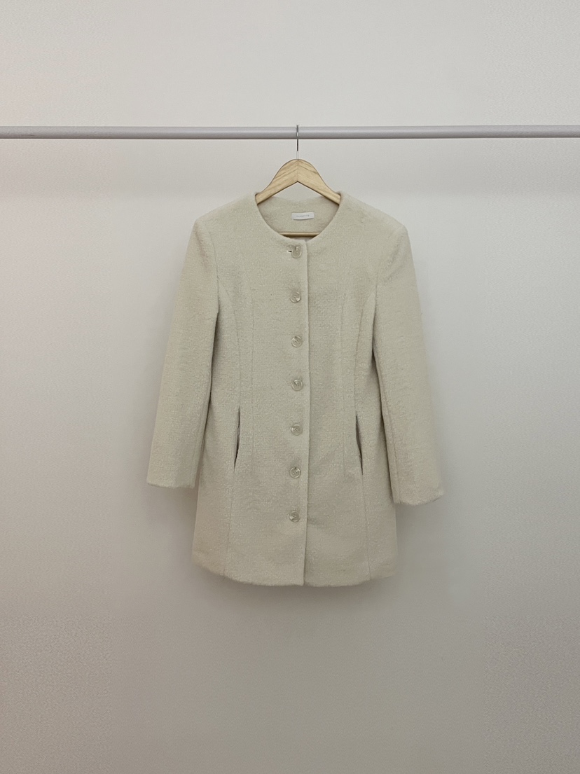 RE:OPENING東大門㊣代購女裝新款25秋冬推薦中長款大衣含腰帶RE:OPENING中長款大衣