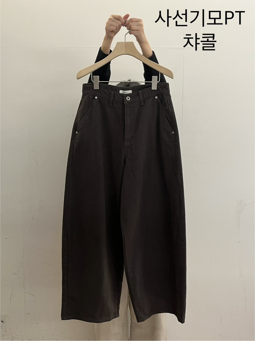 TAUPE東大門㊣實拍女士新品真品推薦時尚職業25秋冬休閑褲絎縫TAUPE休閑褲圖色2木炭色