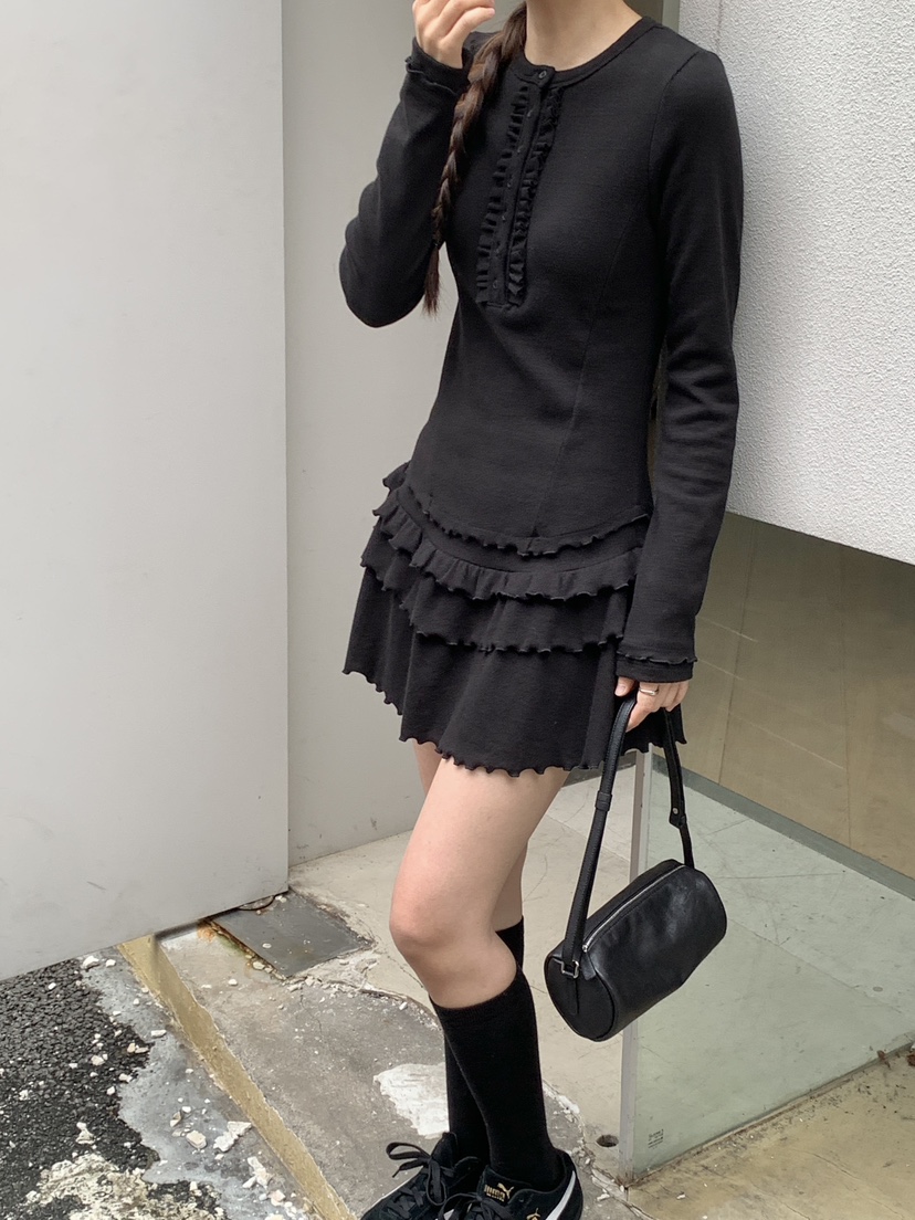 RE:OPENING東大門㊣直郵女裝新款真品人氣25秋冬職業連衣裙RE:OPENING連衣裙