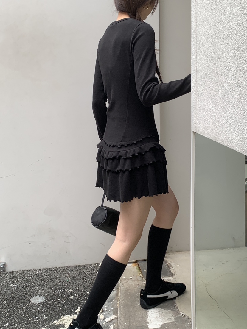 RE:OPENING東大門㊣直郵女裝新款真品人氣25秋冬職業連衣裙RE:OPENING連衣裙