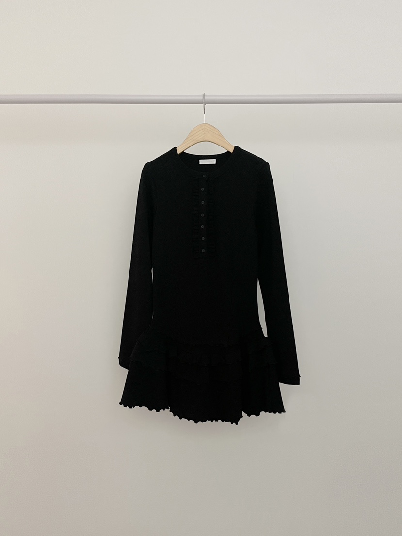 RE:OPENING東大門㊣直郵女裝新款真品人氣25秋冬職業連衣裙RE:OPENING連衣裙圖色2