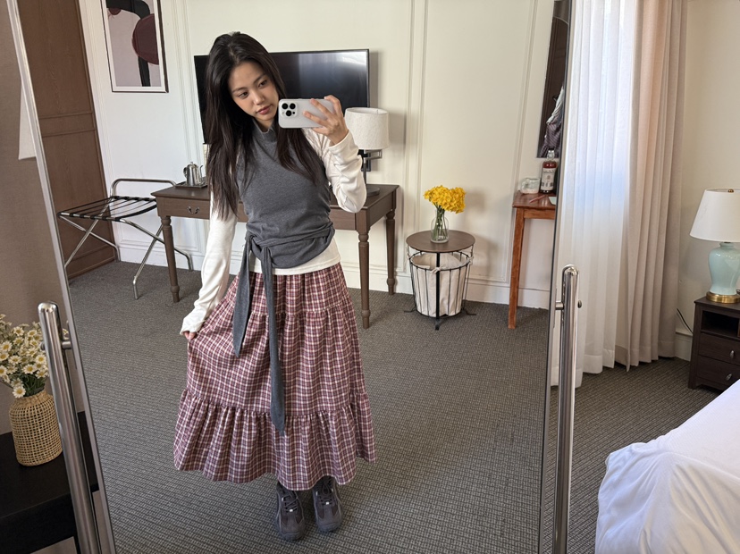 EOMPIT東大門㊣直郵女士新款推薦熱賣時尚真品人氣25秋冬長裙EOMPIT長裙