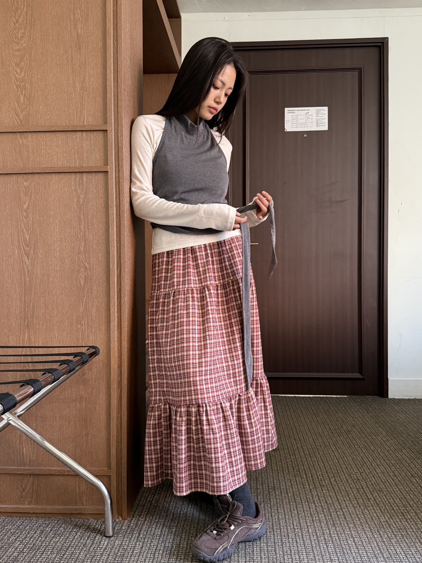 EOMPIT東大門㊣直郵女士新款推薦熱賣時尚真品人氣25秋冬長裙EOMPIT長裙