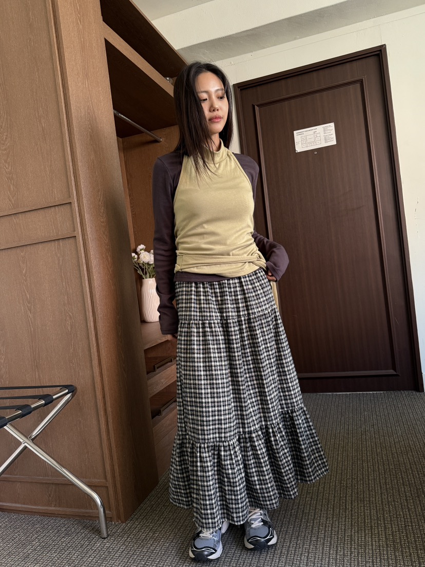 EOMPIT東大門㊣直郵女士新款推薦熱賣時尚真品人氣25秋冬長裙EOMPIT長裙