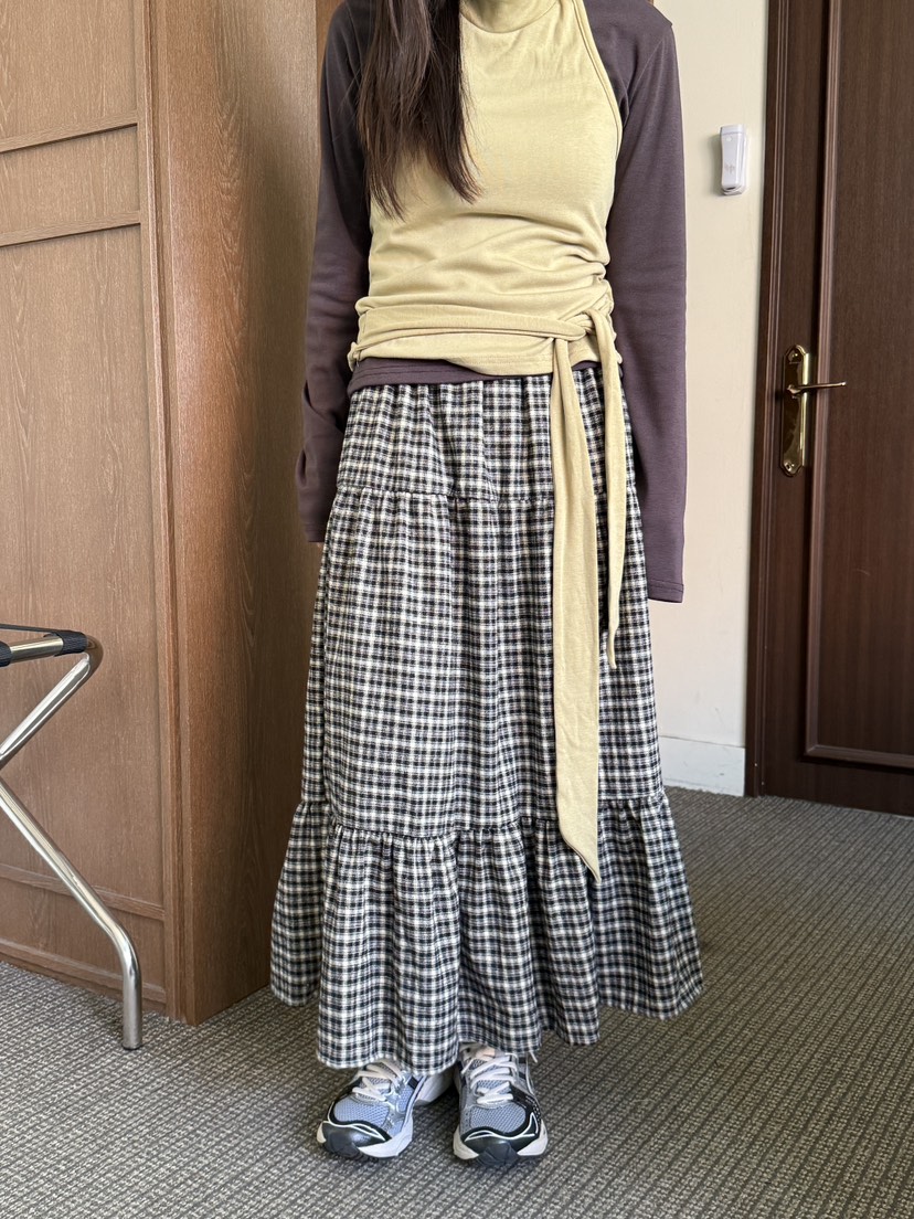 EOMPIT東大門㊣直郵女士新款推薦熱賣時尚真品人氣25秋冬長裙EOMPIT長裙