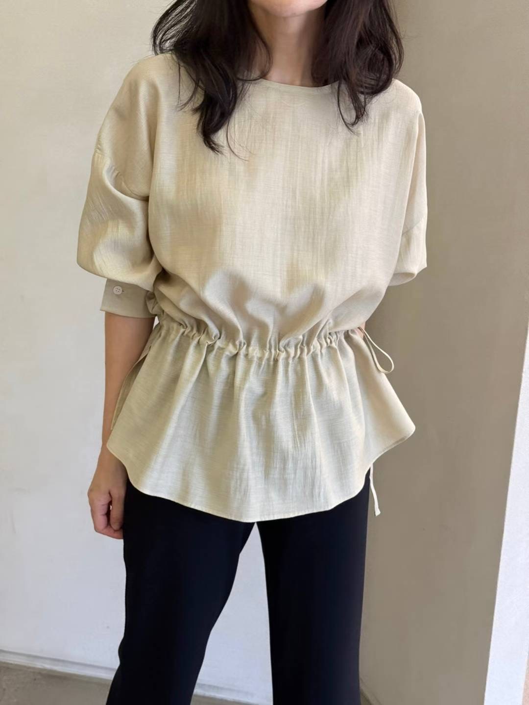 1mm東大門㊣代購女士新品休閑熱賣職業25秋冬時尚襯衫蕾絲衫1mm襯衫/蕾絲衫