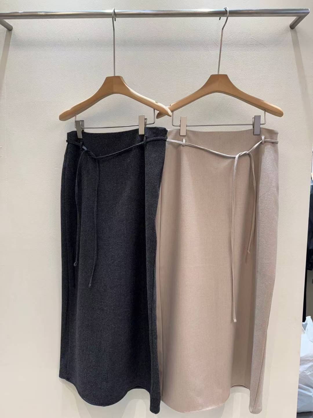 MUTE東大門㊣實拍女裝新品真品熱賣職業時尚25秋冬休閑長裙MUTE長裙