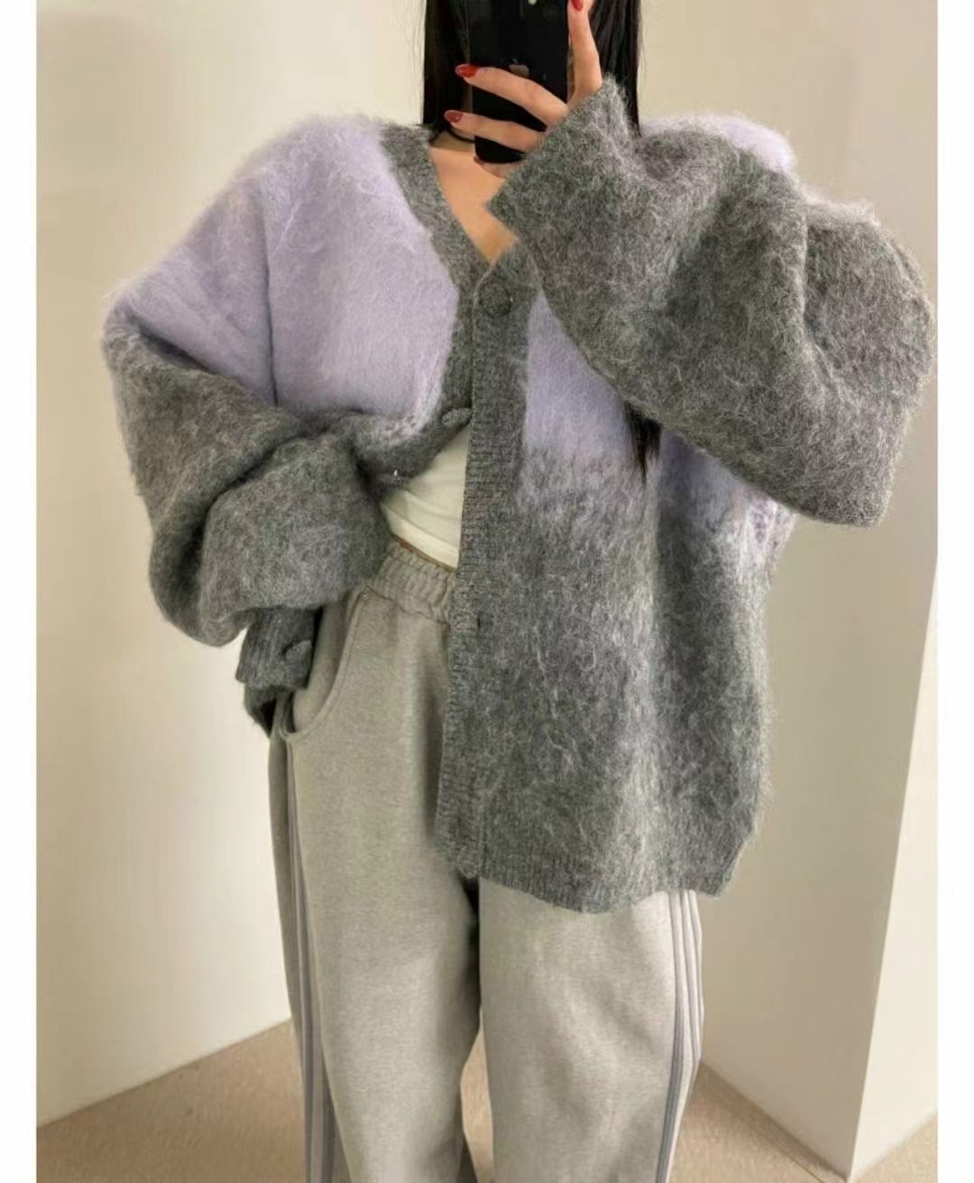 COZCAT-코즈켓-T東大門㊣實拍女士新品人氣時尚針織衫開衫COZCAT針織衫