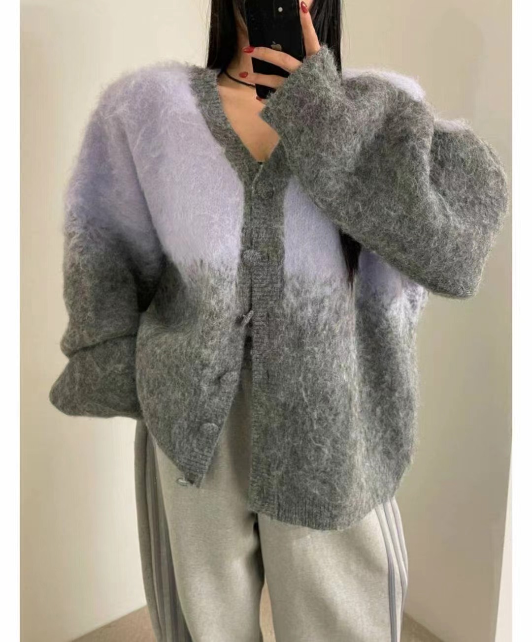 COZCAT-코즈켓-T東大門㊣實拍女士新品人氣時尚針織衫開衫COZCAT針織衫圖色4