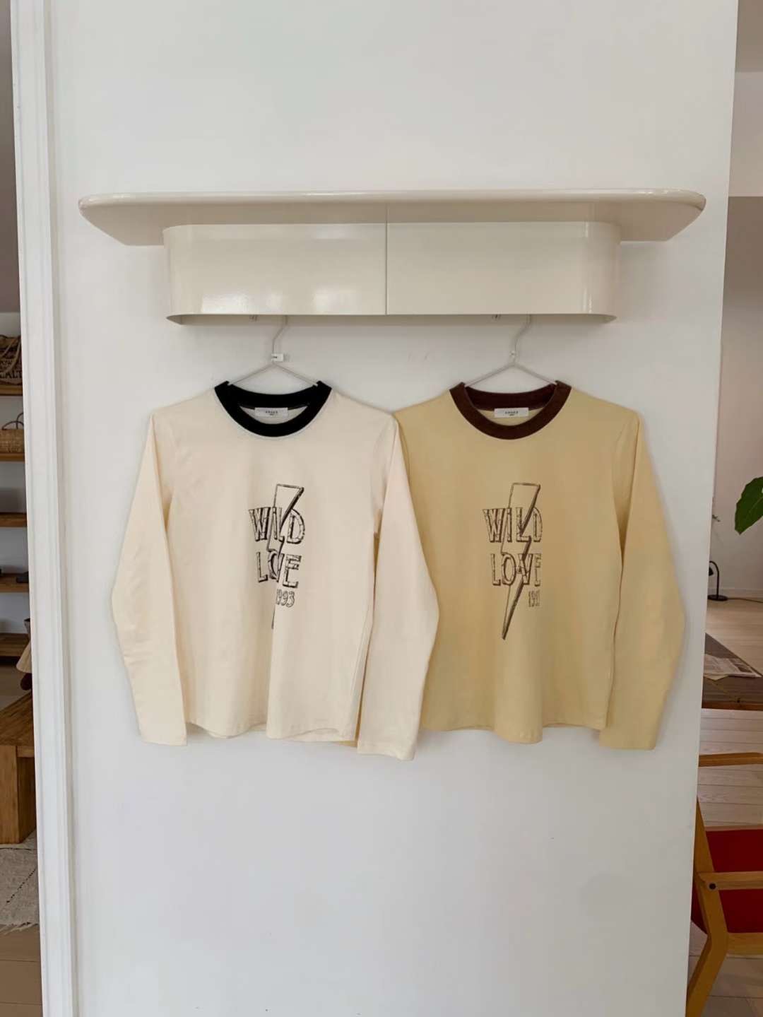 ARHEE韓國代購㊣女裝新款25秋冬休閑推薦職業時尚真品長袖T恤ARHEE長袖T恤