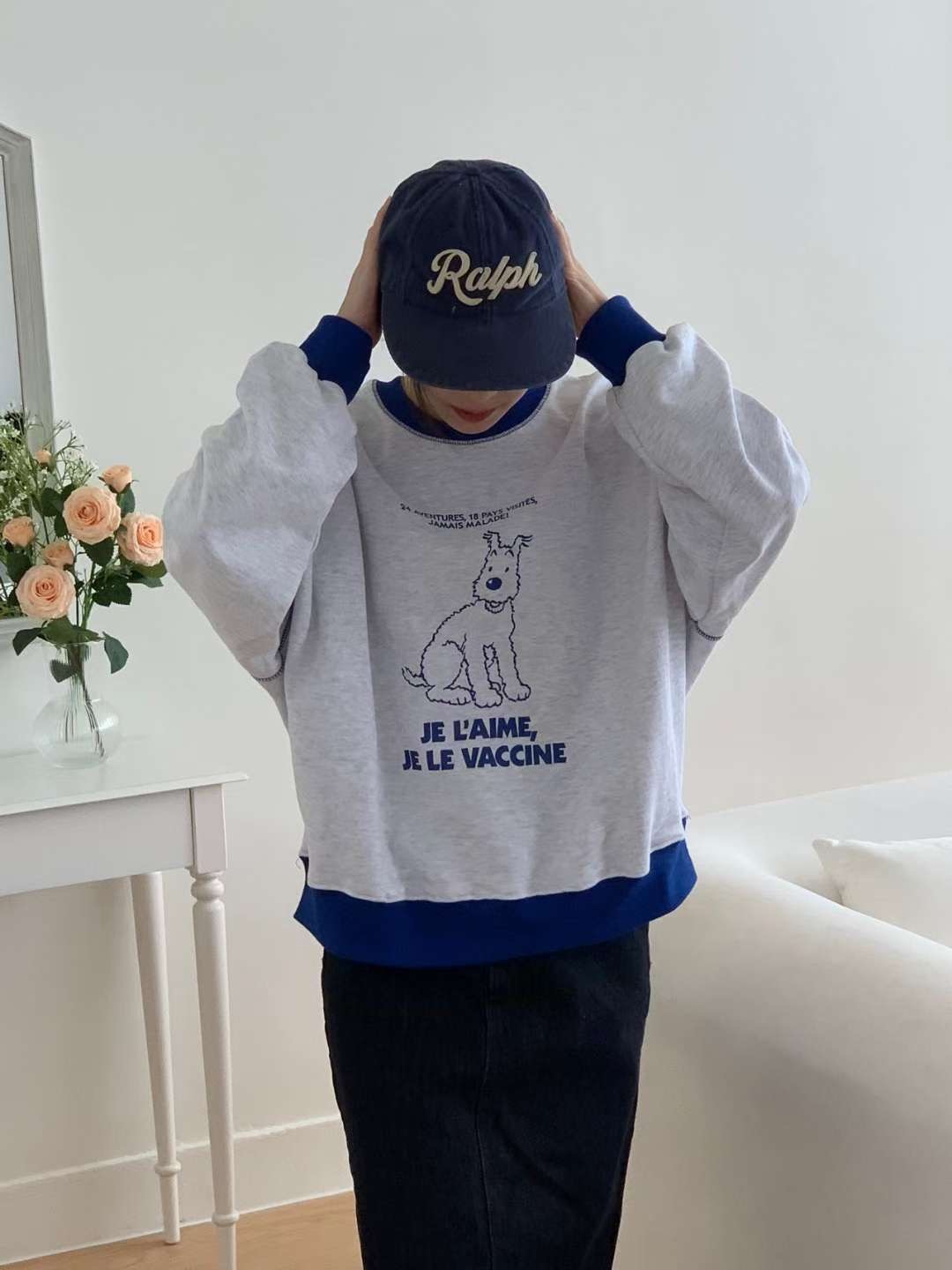 ARHEE韓國直郵㊣女裝新品推薦職業人氣真品時尚25秋冬休閑衛衣ARHEE衛衣