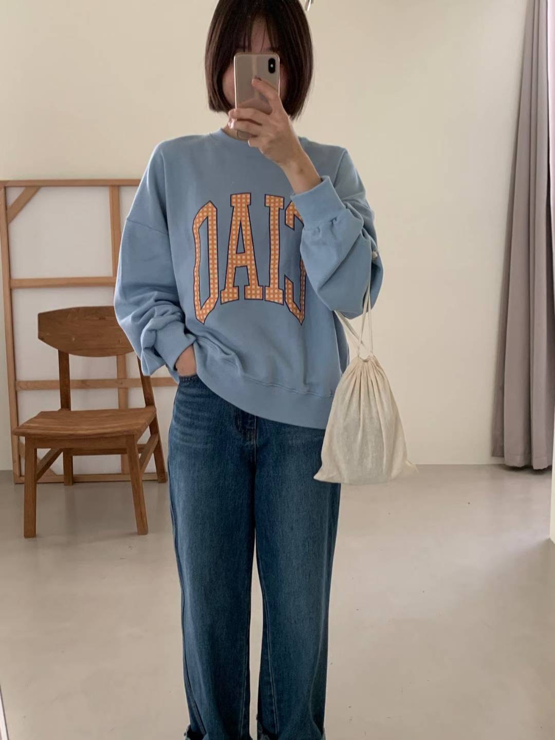 ARHEE東大門㊣代購女裝新品時尚職業休閑25秋冬熱賣推薦衛衣ARHEE衛衣圖色2