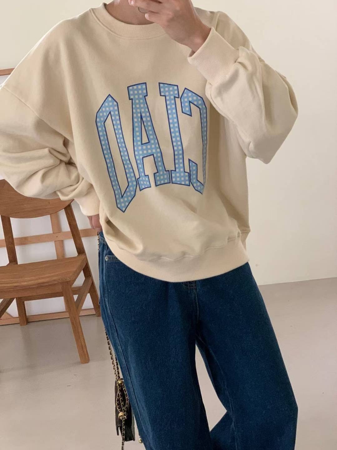 ARHEE東大門㊣代購女裝新品時尚職業休閑25秋冬熱賣推薦衛衣ARHEE衛衣圖色3