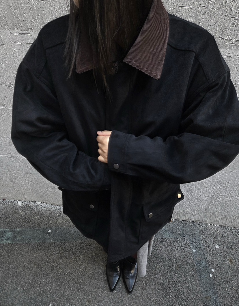 NEAR LEAP-P東大門㊣直郵女士新款真品人氣時尚休閑夾克麂皮NEAR LEAP夾克